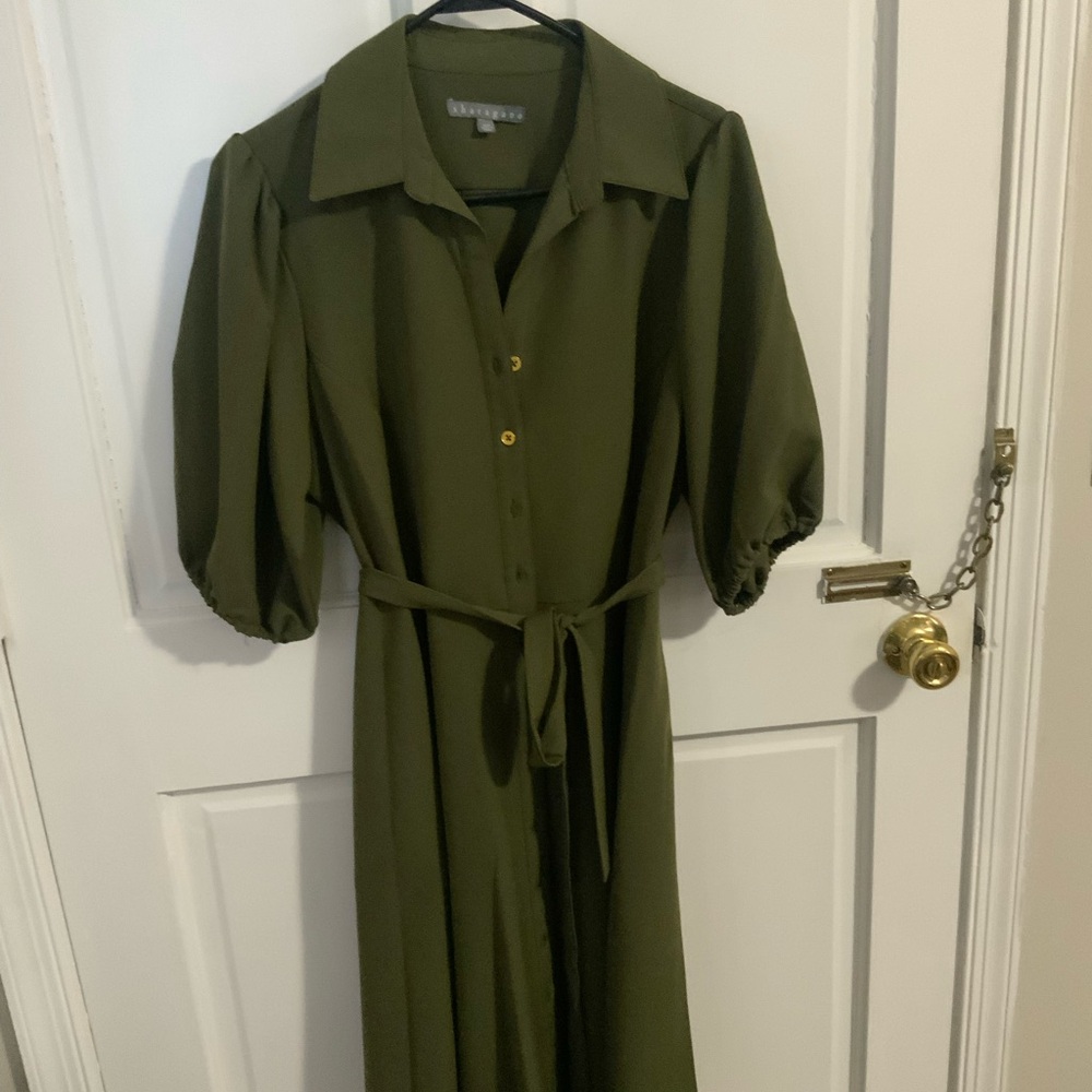 Army Green Dress